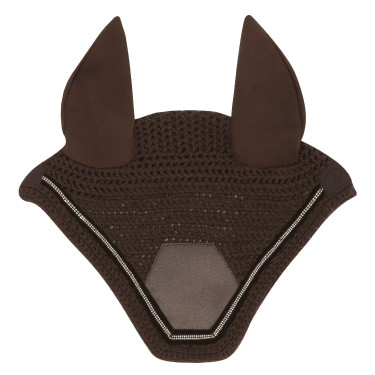 Bonnet chasse mouche Equithème Domino Cuivre Marron Bonnet chasse mouche Equithème Domino Cuivre Marron