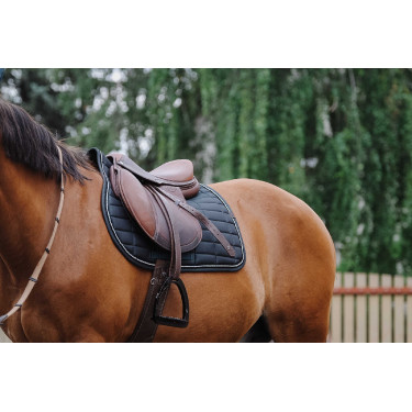 Tapis de selle Equithème Domino Vert