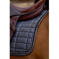 Tapis de selle Equithème Domino Gris