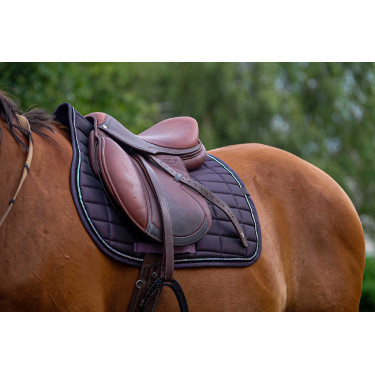 Tapis de selle Equithème Domino Violet