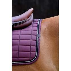 Tapis de selle Equithème Domino Violet