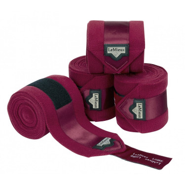 Polo bandages Loire LeMieux Donkerpaars Bordeaux Polo bandages Loire LeMieux Donkerpaars Bordeaux
