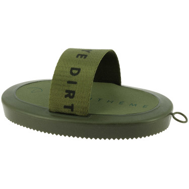 Etrille Equithème Je t'aime Olive Vert Etrille Equithème Je t'aime Olive Vert
