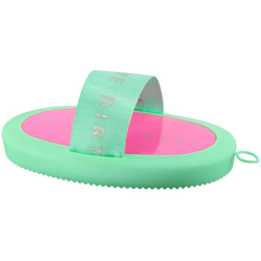 Etrille Equithème Je t'aime Rose fluo Etrille Equithème Je t'aime Rose fluo