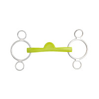 Mors réglable Metalab Flexi Soft 3 anneaux demi-lune Vert