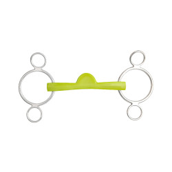 Verstelbare bit Metalab Flexi Soft 3 ringen halve maan Groen