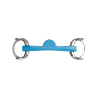 Metalen knevelbit Metalab Flexi halve maan Blauw