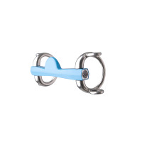 Metalen knevelbit Metalab Flexi halve maan Blauw