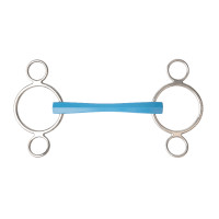 Mors réglable Metalab Flexi 3 anneaux Bleu Mors réglable Metalab Flexi 3 anneaux Bleu