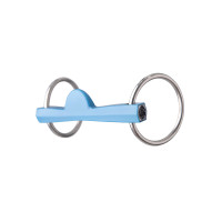 Bit 2 ringen Metalab Flexi recht halve maan Blauw Bit 2 ringen Metalab Flexi recht halve maan Blauw