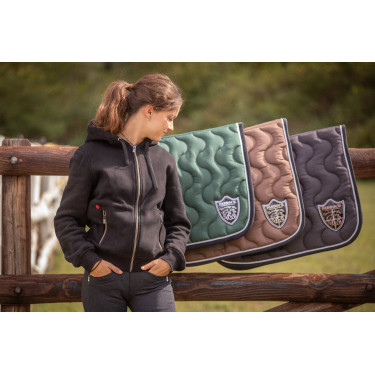 Sweatshirt Montebello Paddock Sports Zwart