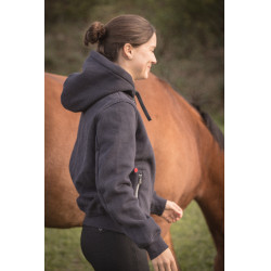 Sweatshirt Montebello Paddock Sports Zwart