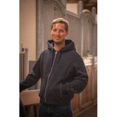 Sweatshirt Montebello Paddock Sports Zwart