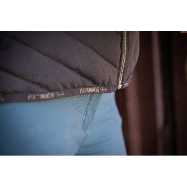 Mouwloze bodywarmer Longueil Paddock Sports Zwart