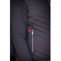 Mouwloze bodywarmer Longueil Paddock Sports Zwart