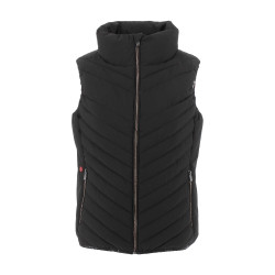 Mouwloze bodywarmer Longueil Paddock Sports Zwart