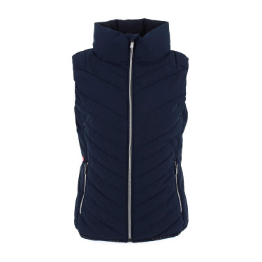 Mouwloze bodywarmer Longueil Paddock Sports Marineblauw