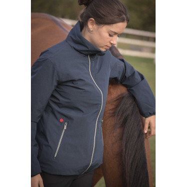 Blouson Laffitte Paddock Sports Bleu marine