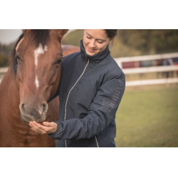 Blouson Laffitte Paddock Sports Bleu marine