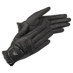 Klassieke LeMieux paardrijhandschoenen Zwart