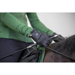 Klassieke LeMieux paardrijhandschoenen Zwart Klassieke LeMieux paardrijhandschoenen Zwart