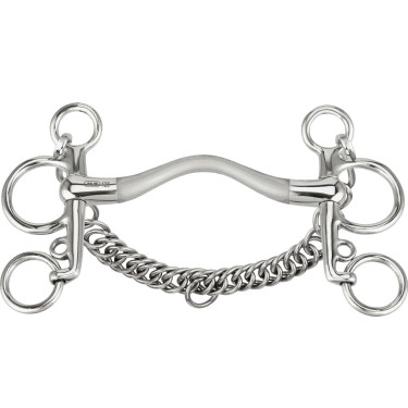 Mors pelham Sprenger Satinox passage de langue