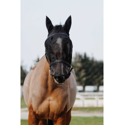 Halster + masker Equithème Zwart Halster + masker Equithème Zwart