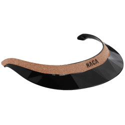 Vizier voor helm Naca GlowUp Zwart / roségoud