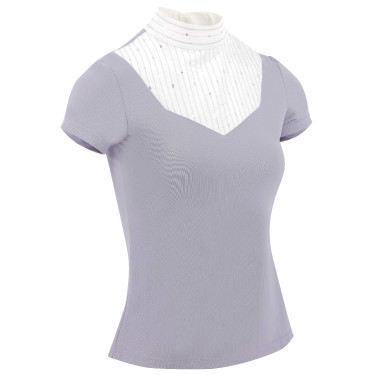 Polo Equithème Lerma korte mouwen Violet Polo Equithème Lerma korte mouwen Violet
