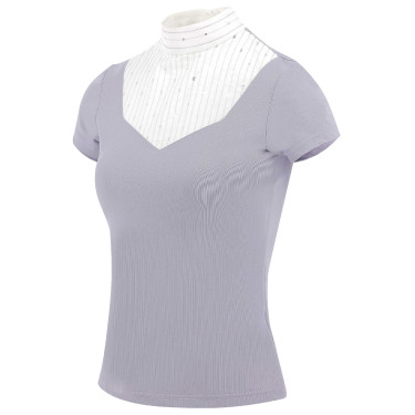 Polo Equithème Lerma manches courtes Violet Polo Equithème Lerma manches courtes Violet