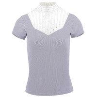 Polo Equithème Lerma manches courtes Violet
