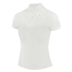Polo Equithème Vilamoura manches courtes Blanc Polo Equithème Vilamoura manches courtes Blanc