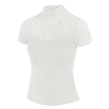 Polo Equithème Vilamoura manches courtes Blanc Polo Equithème Vilamoura manches courtes Blanc