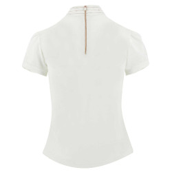 Polo Equithème Vilamoura korte mouwen Wit