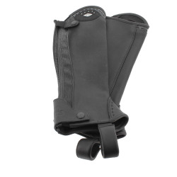 Mini-chaps Pénélope Prisca leer Zwart