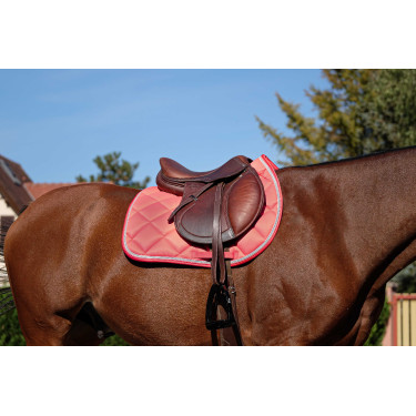 Tapis de selle Equithème Classic Vieux rose