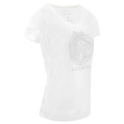 T-shirt Equithème Magali manches courtes Blanc