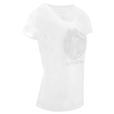 T-shirt Equithème Magali Wit