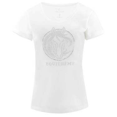 T-shirt Equithème Magali Wit
