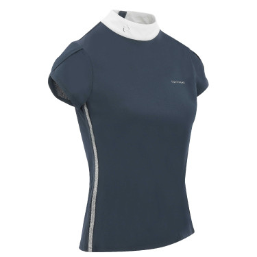 Polo Equithème Ocala korte mouwen Marineblauw