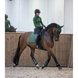 LeMieux Loire Classic Dressuur Vierkant Jachtgroen