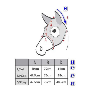 Anti-stress masker Lami-Cell Titanium met oren Zwart