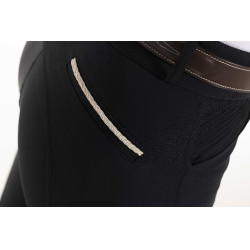 Broek Equithème Josephine Zwart