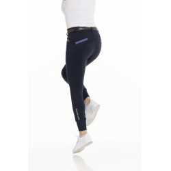 Broek Equithème Kylie siliconenzitvlak Marineblauw Broek Equithème Kylie siliconenzitvlak Marineblauw