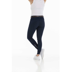 Pantalon Equithème Kendal fond silicone Bleu marine Pantalon Equithème Kendal fond silicone Bleu marine
