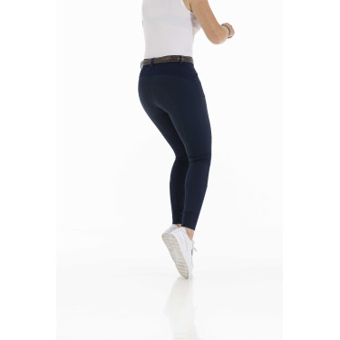Pantalon Equithème Kendal fond silicone Bleu marine Pantalon Equithème Kendal fond silicone Bleu marine