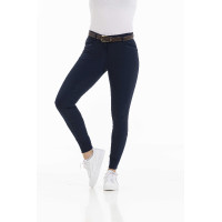 Pantalon Equithème Kendal fond silicone Bleu marine