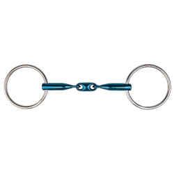 Mors 2 ringen Metalab Eco Blue dubbel gebroken