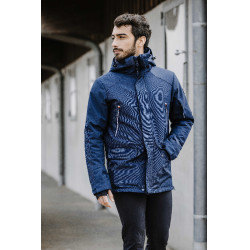 Parka Equithème Alex Marineblauw