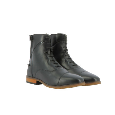 Boots Equithème Wavy lacet / zip Noir
